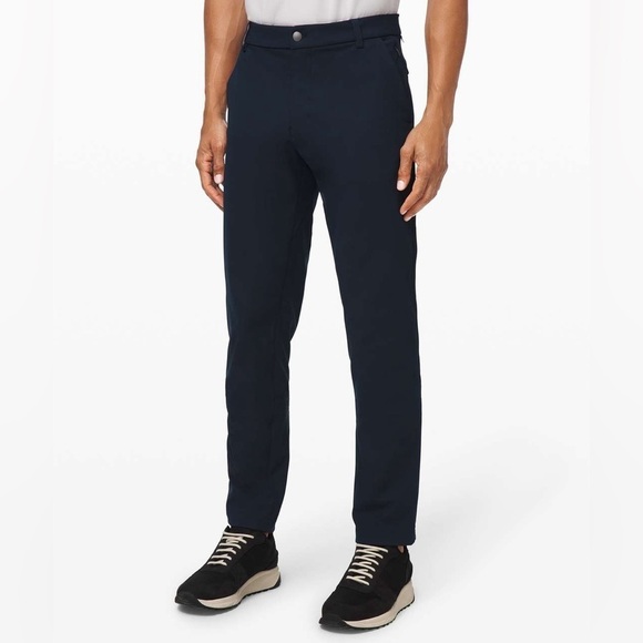 Lululemon Commission Pant Classic Warpstreme 30” True Navy - Picture 1 of 12